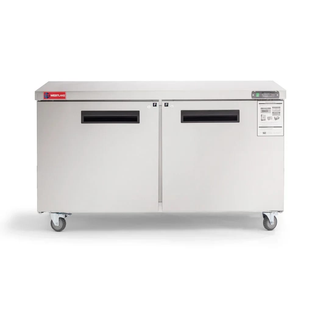 Westlake WKTF-60B Undercounter Freezer 2 Door -8-0°F — view 1