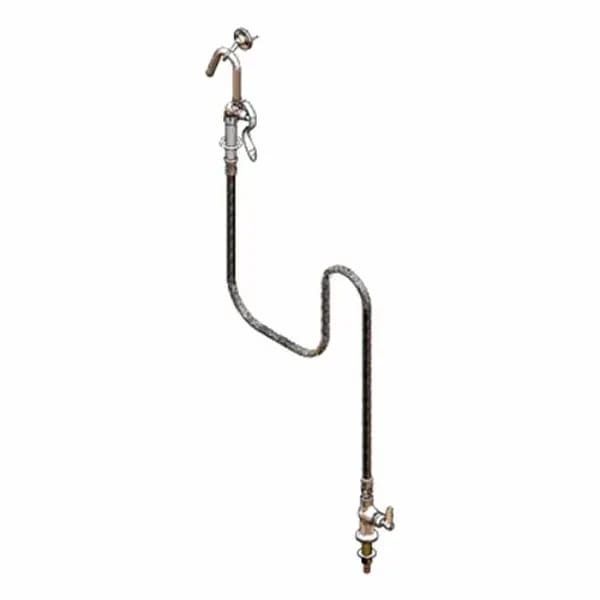 T&S B-0305-102A Single Hole Deck Mount Pantry Faucet — view 1
