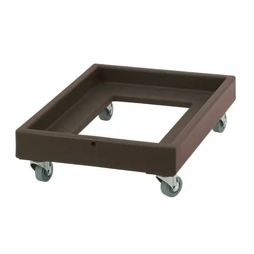 Cambro Camdolly CD2028131 Open Frame Dark Brown Food Carrier Dolly — view 2