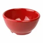 Thunder Group CR5804YW Yellow 10 oz. Melamine Soup Bowl | Case of 12 — view 3