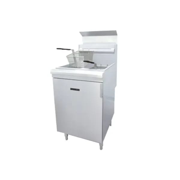 Black Diamond BDGF-150/LPG 65-70 lb. Liquid Propane Floor Fryer 150,000 BTU — view 1