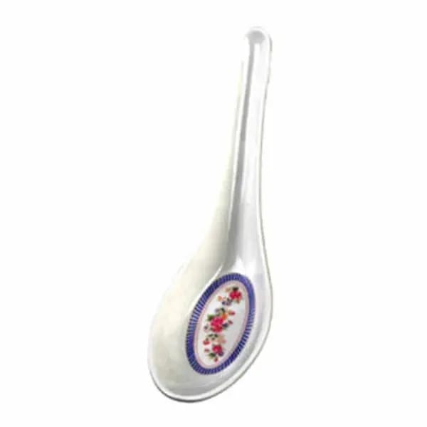 Thunder Group 7004AR Rose 3/4 oz. Melamine Spoon | Case of 60 — view 1