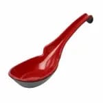 Thunder Group 7000R Orange 1 oz. Melamine Spoon | Case of 60 — view 5