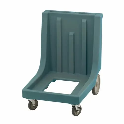 Cambro Camdolly CD1826MTCHB401 Open Frame Slate Blue Food Carrier Dolly With Handle — view 1