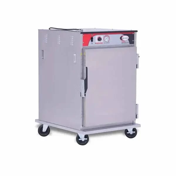 BevLes HTSS44P81-PT Insulated Solid Door Half Height Heated Holding Cabinet 25"W — view 2