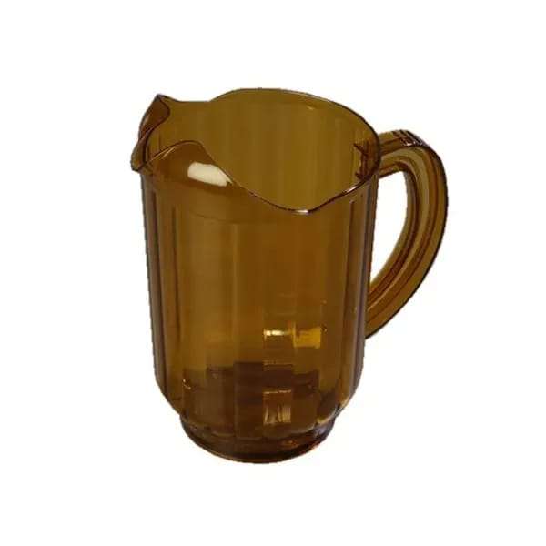 60 oz. Amber Poly Beverage Pitcher — view 2