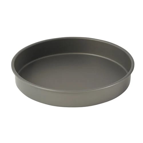 Winco HAC-122 Deluxe 12" Round Non-Stick Hard Anodized Aluminum Cake Pan — view 1