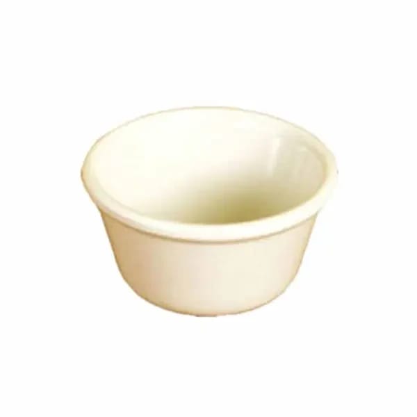 Thunder Group ML539B1 Bone 6 oz. Melamine Ramekin | Case of 12 — view 1