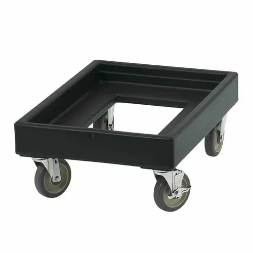 Cambro Camdolly CD100110 Open Frame Black Food Carrier Dolly — view 1