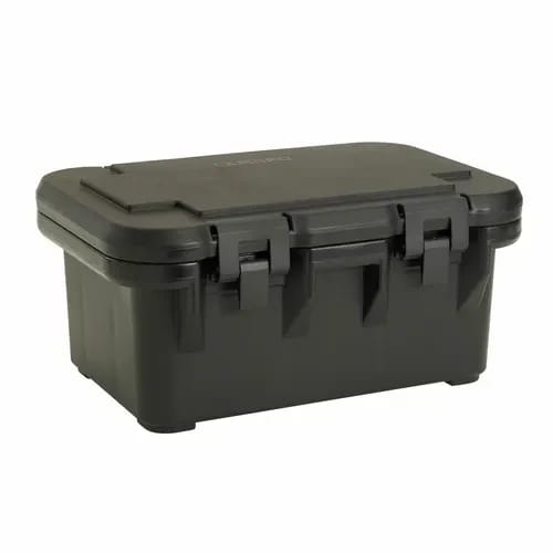 Cambro S-Series Ultra Pan Carrier UPCS180110 Black Top Loader 8" Deep — view 1