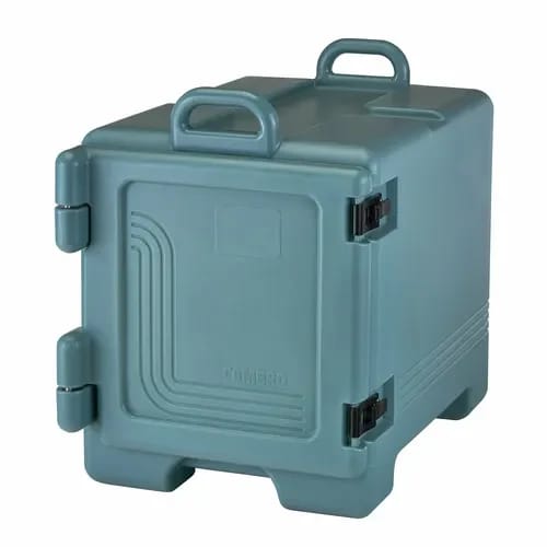 Cambro Ultra Pan Carrier UPC300401 Insulated Slate Blue Front Loader Food Carrier — view 2