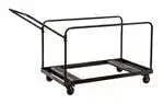 National Public Seating DY-60R Folding Table Dolly - Vertical Storage -48"R, 60"R Tables — view 5