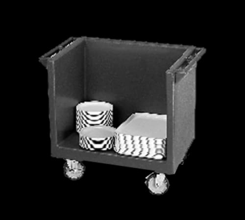 Cambro TDC2029131 Polyethylene Dark Brown Dish Cart — view 1
