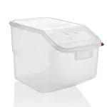Araven 91172 7.5 Gallon Polypropylene Food Storage Box 20-7/8" x 15-5/8" x 6-1/4" — view 3