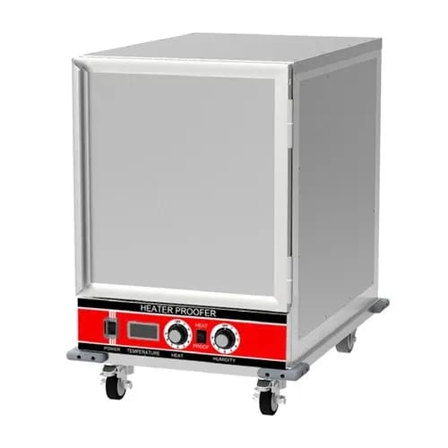BevLes HPIS-3414 Insulated Solid Door Half Height Heated Proofing and Holding Cabinet 23"W — view 2