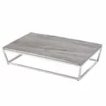 Tablecraft MGD2112 Frostone Slate Square Melamine Serving Tray 21" x 12-7/8" x 1-1/8" — view 3