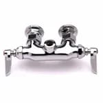 T&S B-0316-LN 3" Wall Mount Double Pantry Faucet Base Only — view 3