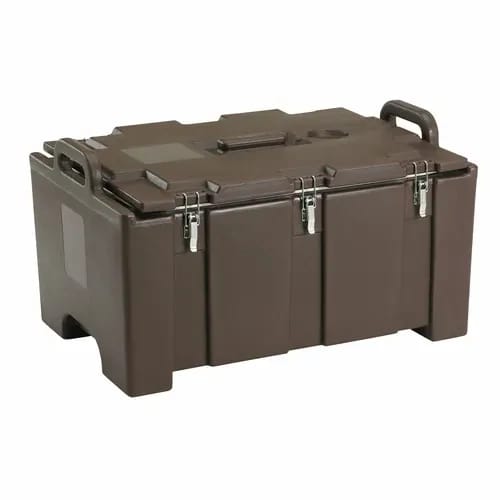 Cambro Camcarrier 100MPC131 Dark Brown Top Loader 8" Deep — view 2