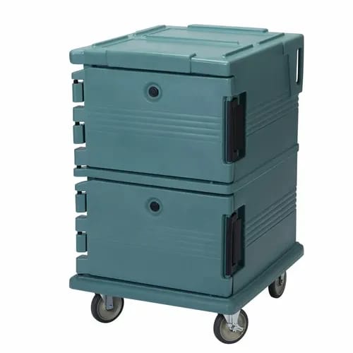 Cambro Ultra Cam Cart UPC1200401 Insulated Slate Blue Front Loader Food Carrier — view 2