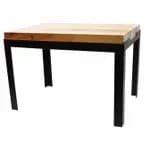 Tablecraft BBR18126F Black Metal Frame for Butcher Block Riser 18-1/2" x 12-1/2" x 6-1/2" — view 4
