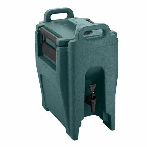 Cambro Camtainer UC250192 2-3/4 Gallon Insulated Granite Green Beverage Dispenser — view 1
