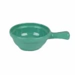 Thunder Group CR305BU Purple 10 oz. Melamine Soup Bowl with Handle | Case of 12 — view 4