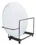 National Public Seating DY-71R Folding Table Dolly - Vertical Storage - 71"R Table — view 9