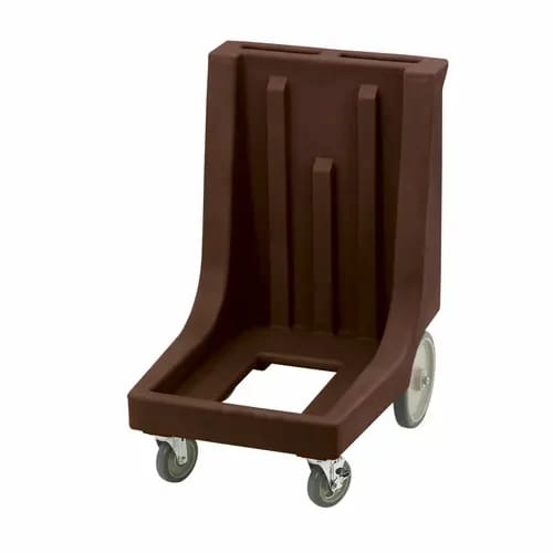 Cambro Camdolly CD300HB131 Open Frame Dark Brown Food Carrier Dolly With Handle — view 2