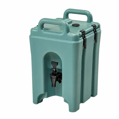 Cambro Camtainer 100LCD401 1-1/2 Gallon Insulated Slate Blue Beverage Dispenser — view 1