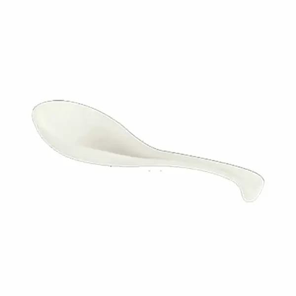Thunder Group 7000V Ivory 1 oz. Melamine Spoon | Case of 60 — view 2