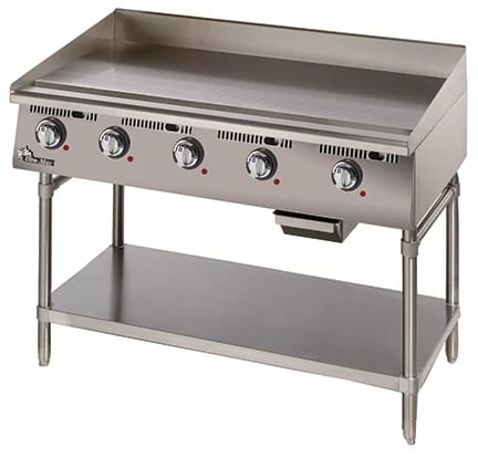 Star 760TA Ultra-Max® Series Electric Countertop Griddle 60 Inch Wide Electrical Snap-Action Thermostat Control Rectangle Polished Steel 1 Inch Thick Plate Heavy-Duty — 240V, 1PH — view 4