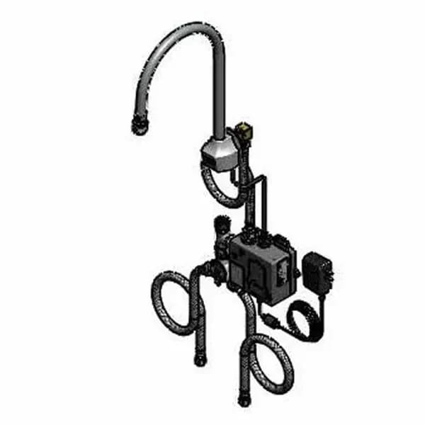 T&S EC-3101-127X Single Hole Deck Mount ChekPoint — view 2