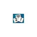 Winco TBH-8 Chrome 8" Table Number / Card / Menu Holder — view 3