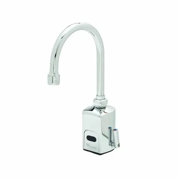 T&S EC-3130-VF05 Single Hole Deck Mount ChekPoint Electronic Hands Free Sensor Faucet — view 1