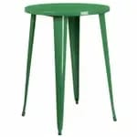 Flash Furniture CH-51090-40-OR-GG Round Bar Height Metal Orange Table — view 4