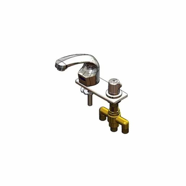 T&S EC-3102-SMT4V05 4" Deck Mount ChekPoint Electronic Hands Free Sensor Faucet — view 2