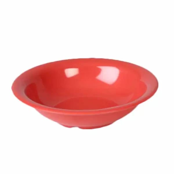 Thunder Group CR5716PR Pure Red 18 oz. Melamine Soup Bowl | Case of 12 — view 2