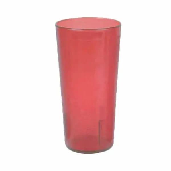 Thunder Group PLTHTB024R Red 24 oz. Plastic Tumbler Glass | Case of 12 — view 1