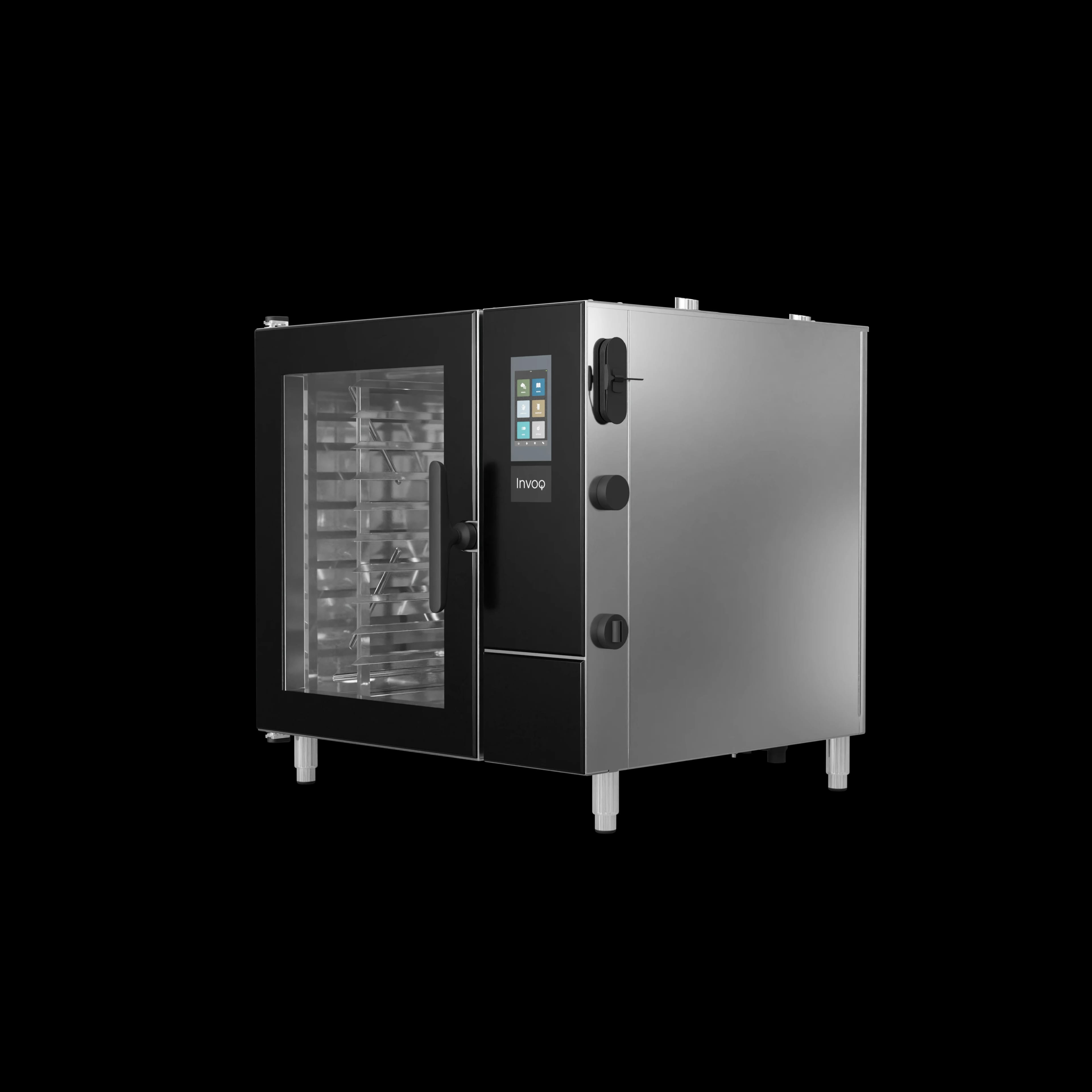 Blodgett® 102BLG Invoq Series Gas Freestanding Combi Oven Full Size 1 Oven Boilerless — Propane, 81900 BTU — view 5