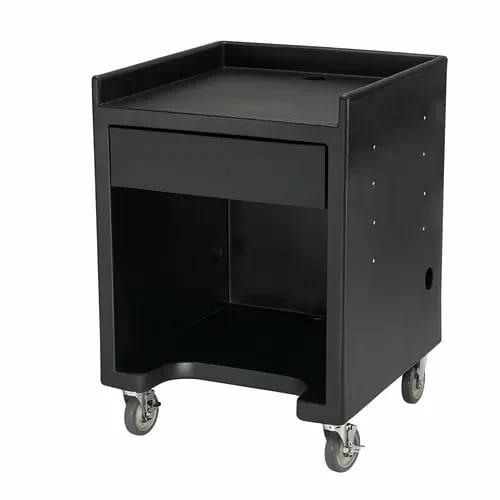 Cambro ES28110 Black Equipment Stand — view 2