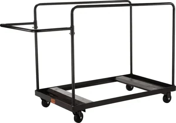 National Public Seating DY-71R Folding Table Dolly - Vertical Storage - 71"R Table — view 2