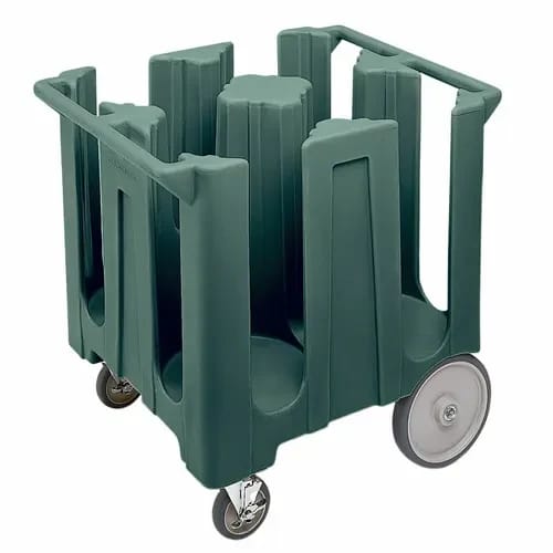 Cambro DC1225191 Polyethylene 4 Granite Gray Dish Caddy With 4 Dividers — view 2