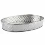 Tablecraft 10035 Lattice Stainless Steel Round Platter 10-1/2" Diameter x 1-1/2" — view 4
