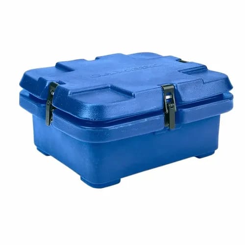 Cambro Camcarrier 240MPC186 Navy Blue Top Loader 4" Deep — view 1