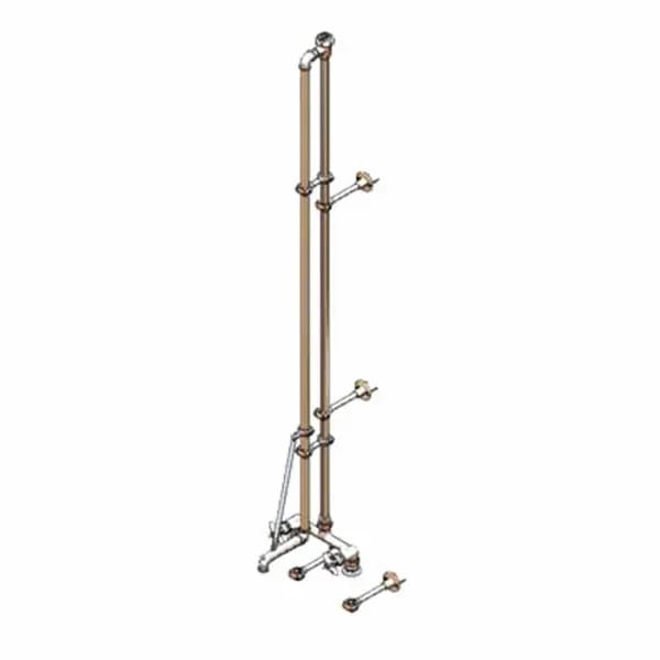 T&S B-0490-01 8" Deck Mount Service Sink Faucet — view 2