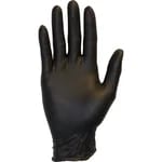 Impact GNPR-XL-BK X-Large Powder Free Black Nitrile Disposable Gloves | Box of 100 — view 3