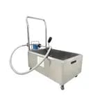 Patriot PT-GF100KLP Liquid Propane 40 lb. Open Pot Floor Fryer with Casters 90,000 BTU — view 6