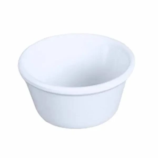 Thunder Group ML539W1 White 6 oz. Melamine Ramekin | Case of 12 — view 2