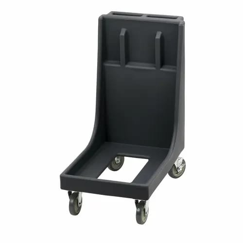 Cambro Camdolly CD300H110 Open Frame Black Food Carrier Dolly With Handle — view 1