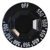 Southbend Range 1190573 Knob, Oven Thermostat, 200-550F — view 1